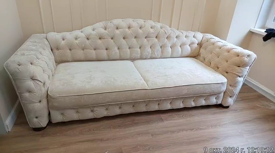 Замена обивки дивана на дому. Новоалександровск